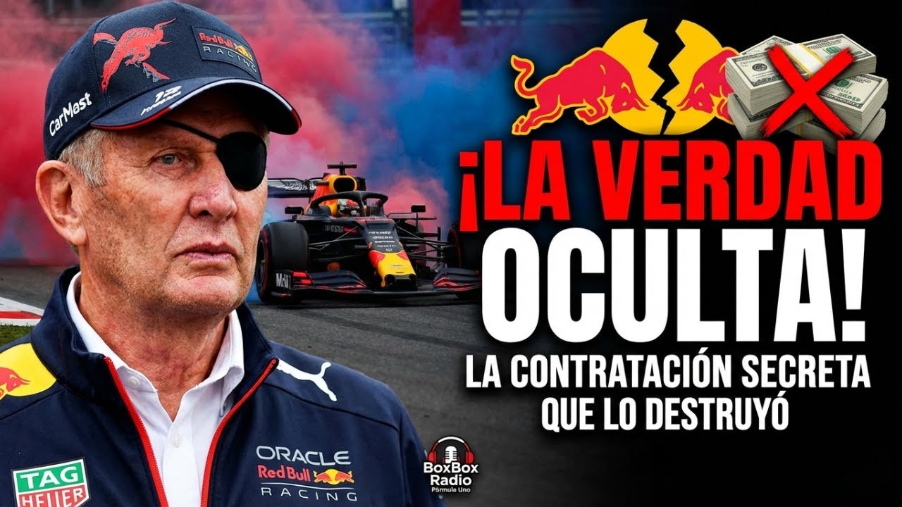 ¡BOMBA! HELMUT MARKO REVELA LA RAZÓN REAL DE SU SALIDA DE RED BULL TRAS 20 AÑOS