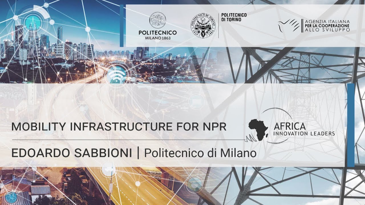 Mobility infrastructure for NPR (Edoardo Sabbioni)