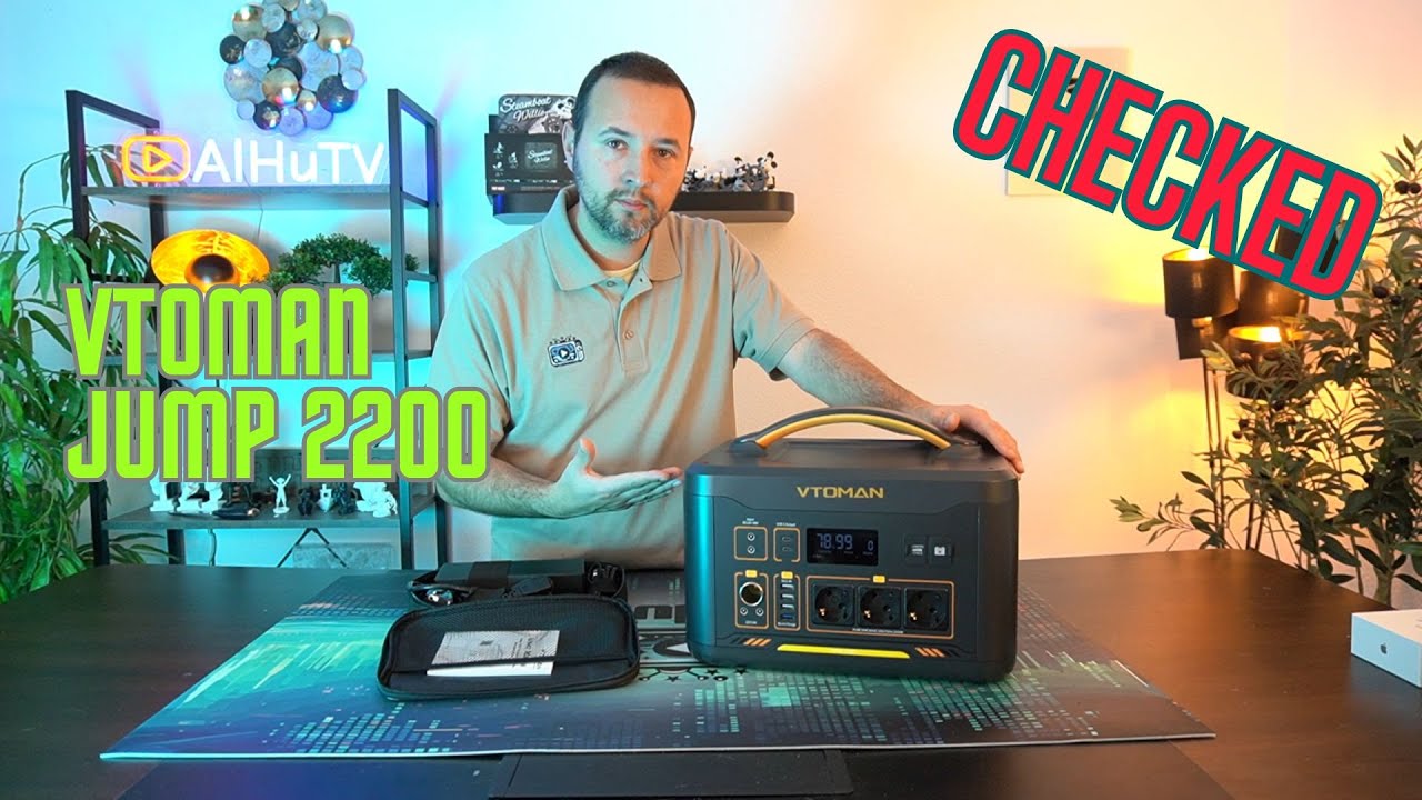 VTOMAN JUMP 2200 - Die Powerstation, die mehr kann - REVIEW