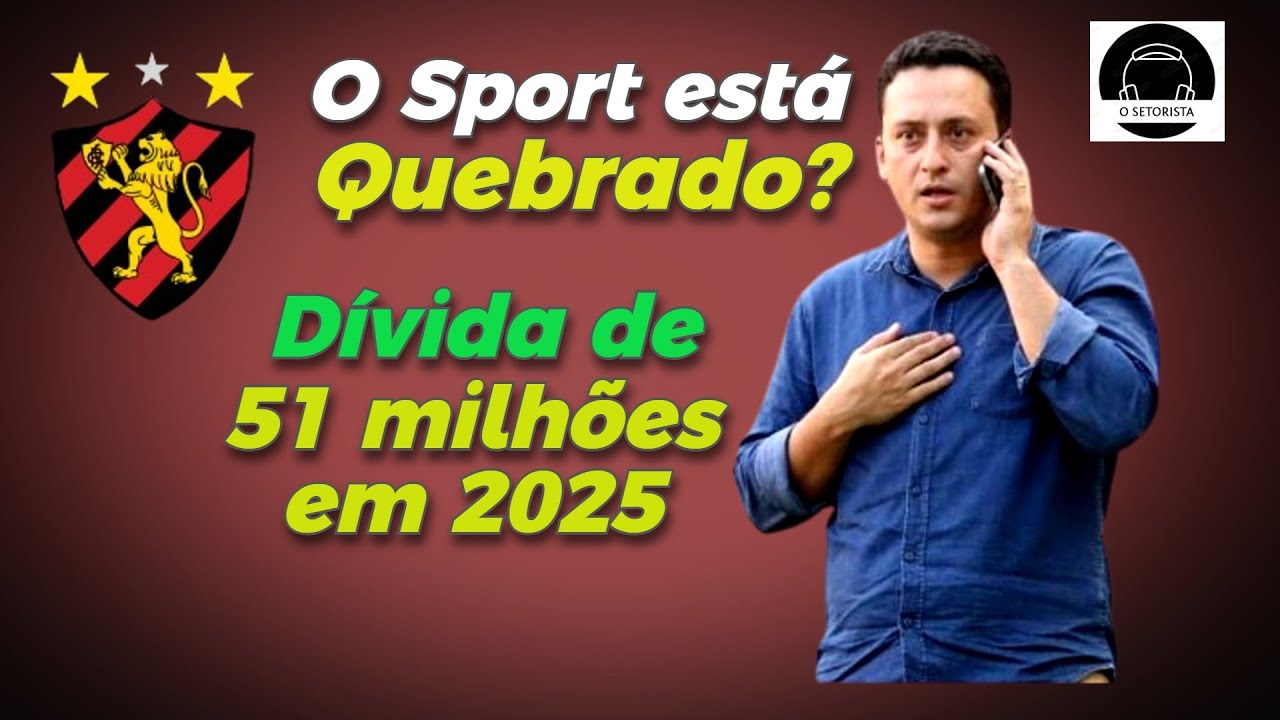 Dirigentes do Sport assumem grave crise financeira em entrevista coletiva