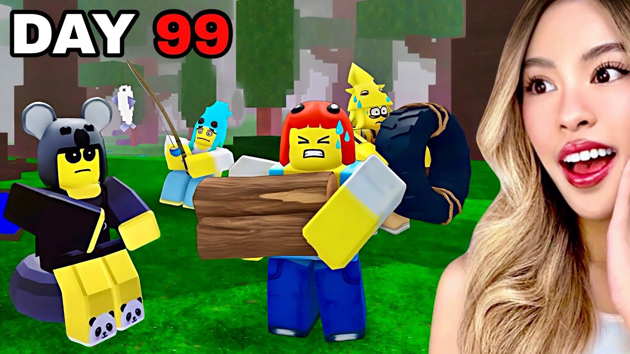 The MISSING KIDS have JOBS In 99 Nights In The Forest!