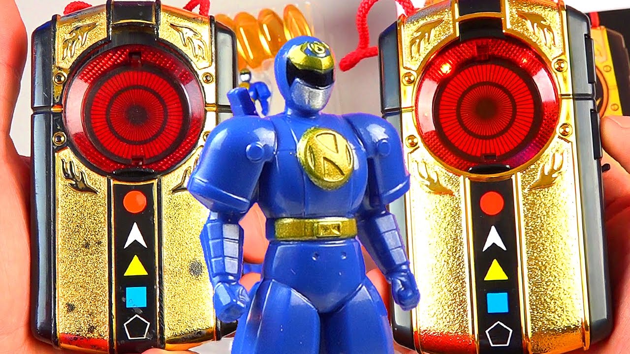 Kakuranger Doron Changer Comparison! (Power Rangers Morpher Bandai)