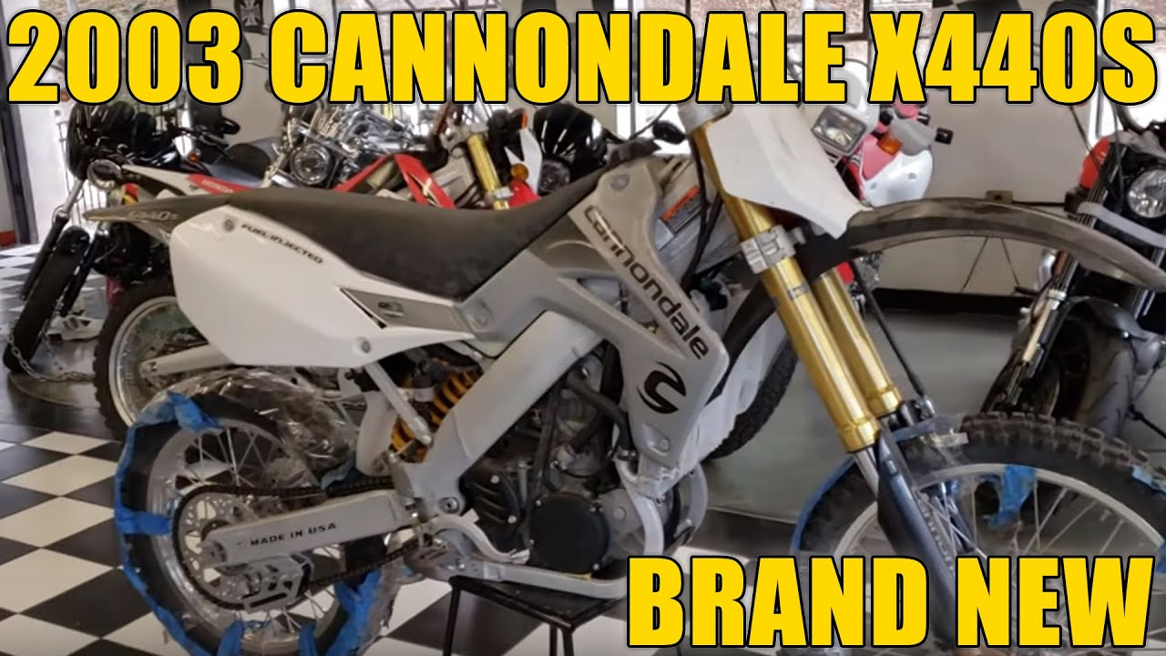 Cannondale 2003 X440S Fuel Injected, Ohlins, BRAND NEW 0 HOURS
