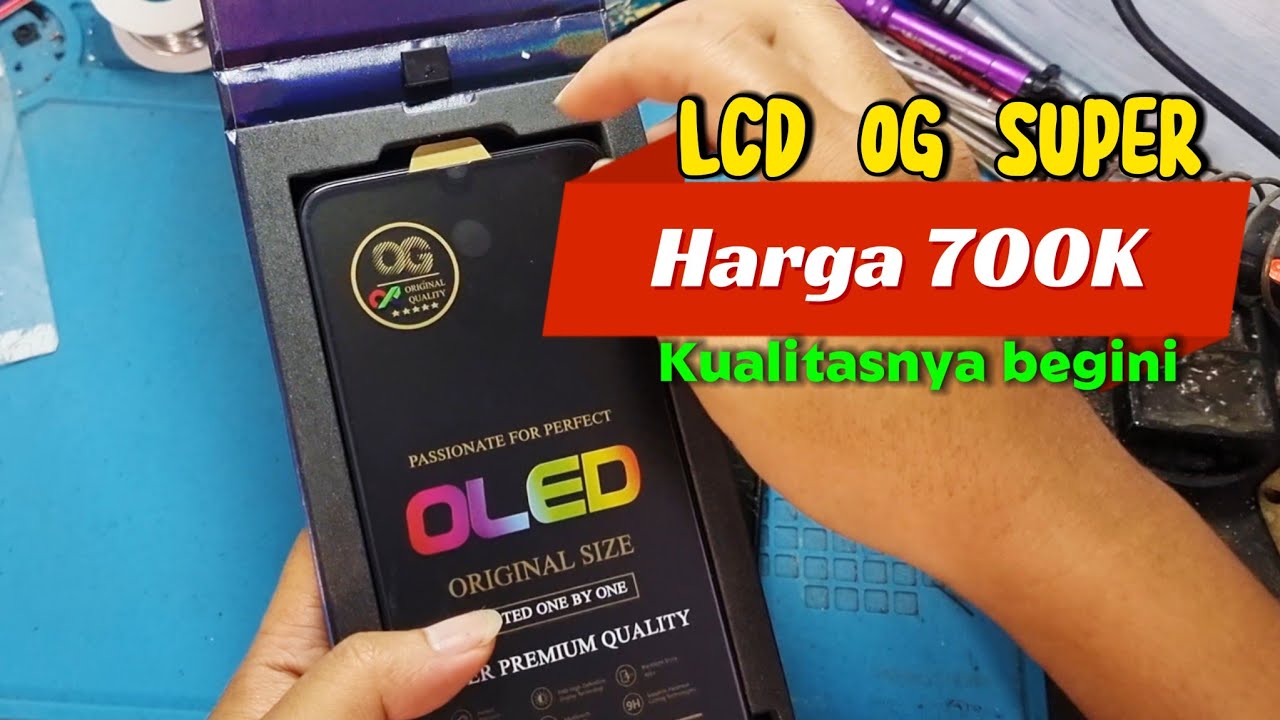 REVIEW LCD OG SUPER OLED 700RB DI SAMSUNG A70 | KAYAK GINI GAES KUALITASNYA