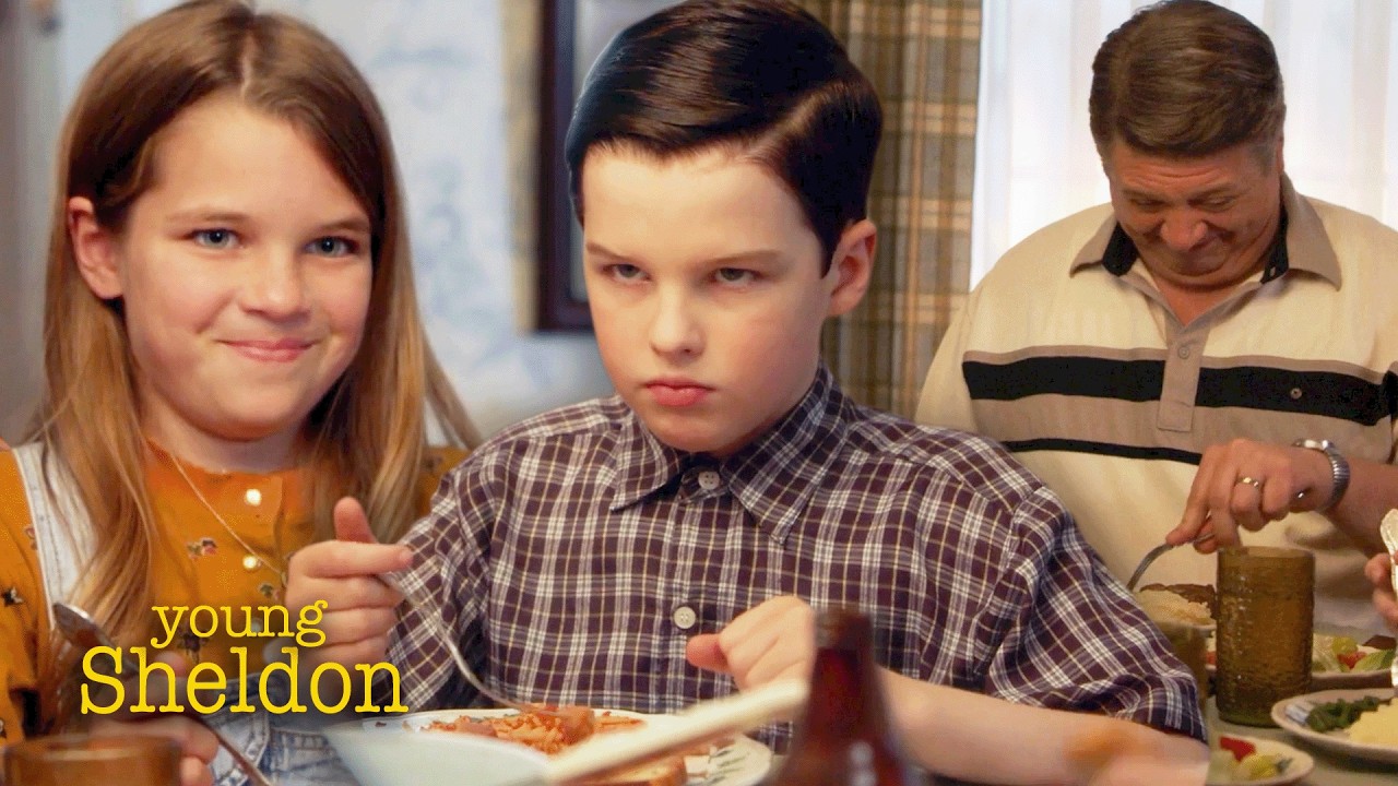 Clips to Watch While You Eat | Young Sheldon Compilation