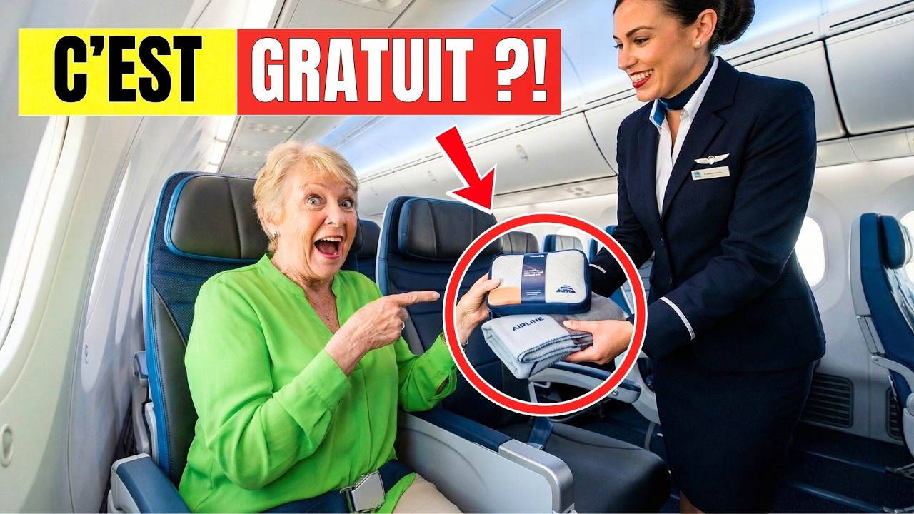 15 choses GRATUITES que les seniors peuvent demander en vol (les compagnies ne le disent pas)