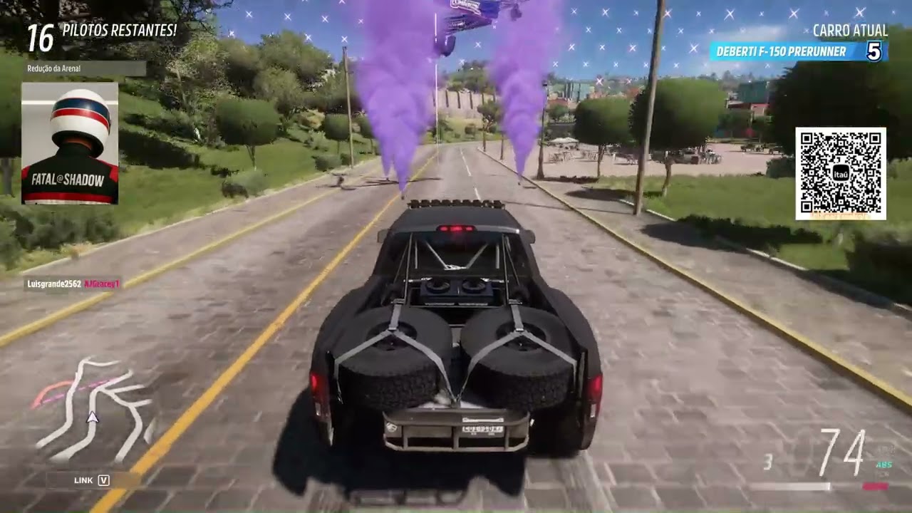 Quase uma vitória Fatal@Shadow Forza 5 com GTR