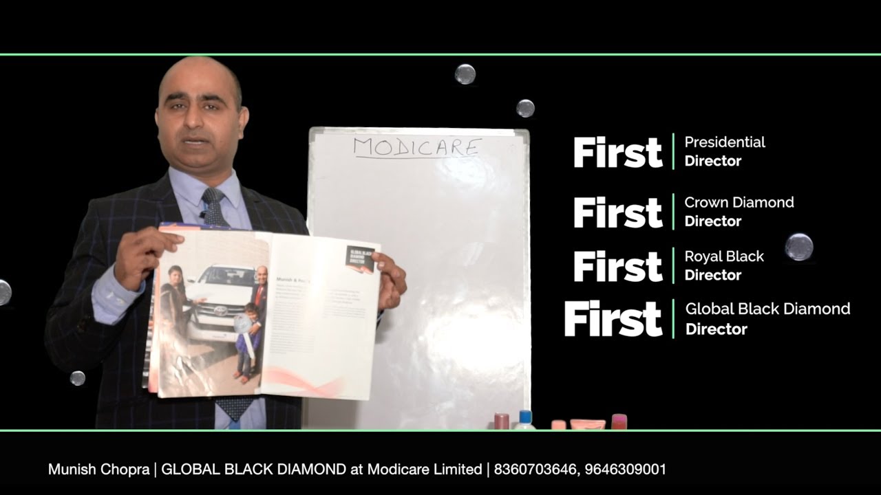 Modicare Plan - Presented by Global Diamond Munish Chopra