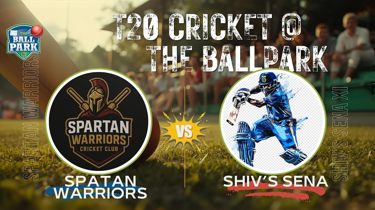 Spartan Warriors Vs Shiv's Sena  |  Watch T20 Cricket Game Live from BallPark Cricket Ground  |