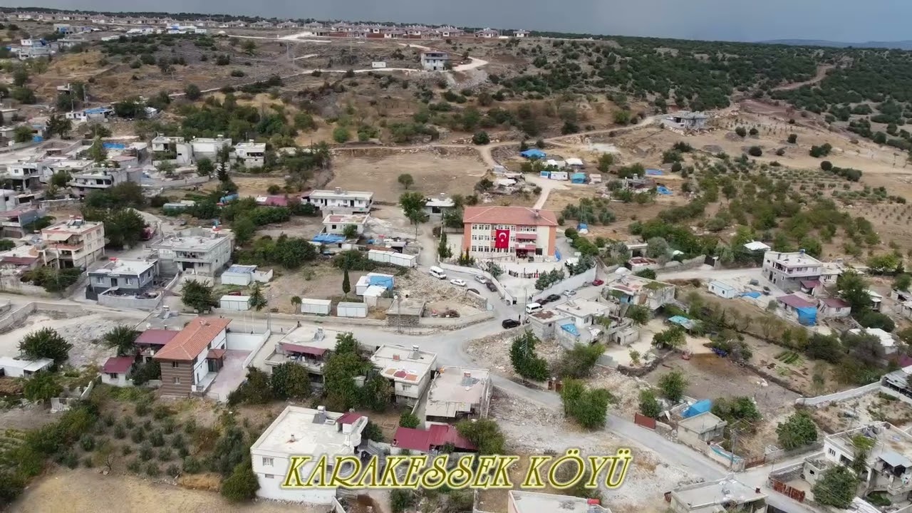 KAMERAMAN SELAMİ FARKIYLA KARAKESSEK KÖYÜ DRON ÇEKİMİ
