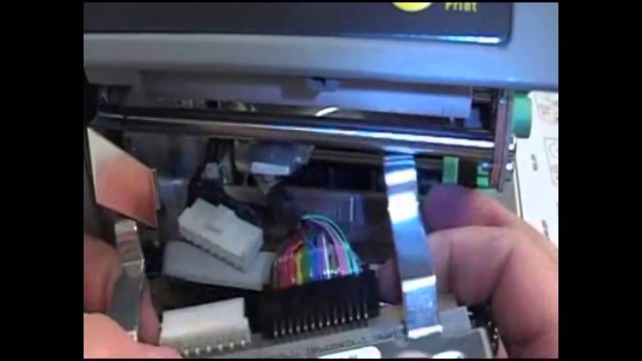 ปริ้นเตอร์ บาร์โค้ด Intermec PX4i & PX6i- Print Head Replacement