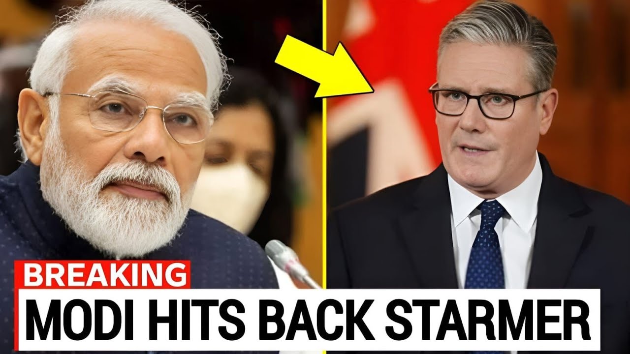 1 MIN AGO: Indian PM Modi SLAMS Starmer Over Trade Betrayal — Britain STUNNED!