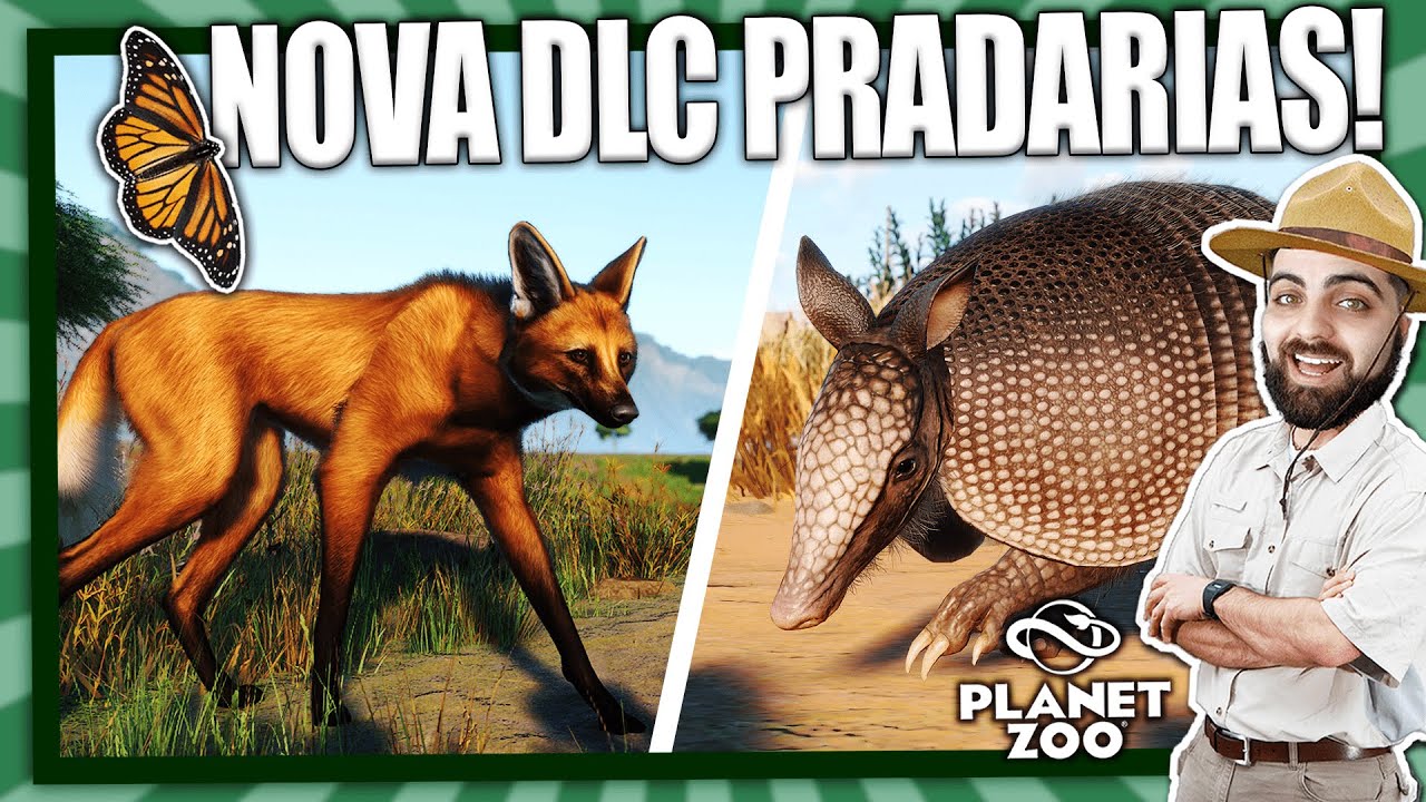 🚨 TUDO SOBRE A NOVA DLC PRADARIAS DO PLANET ZOO! 🦋 | PT-BR ⭐