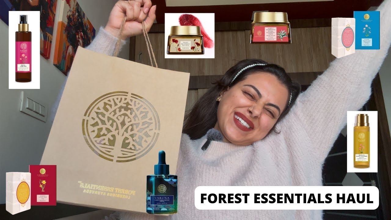Forest Essentials Haul 🎀 || Luxury Skincare || First Time from FOREST ESSENTIALS #jayajeengar