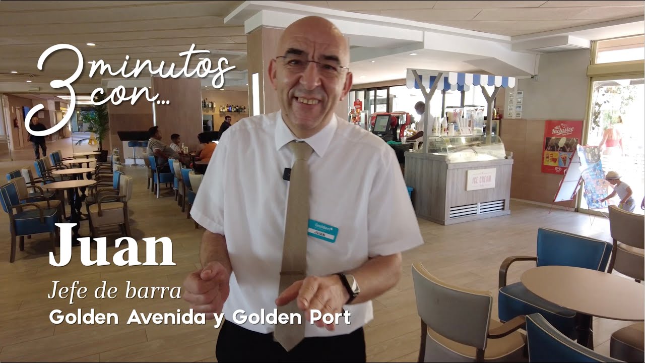 3 minutos con Juan, jefe de barra del Golden Avenida y Golden Port