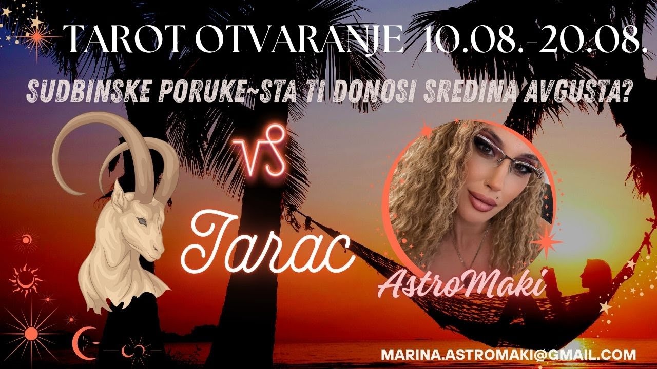 ♑ Jarac Avgust – Tarot Otkriva Tvoj Najveći Iskorak!