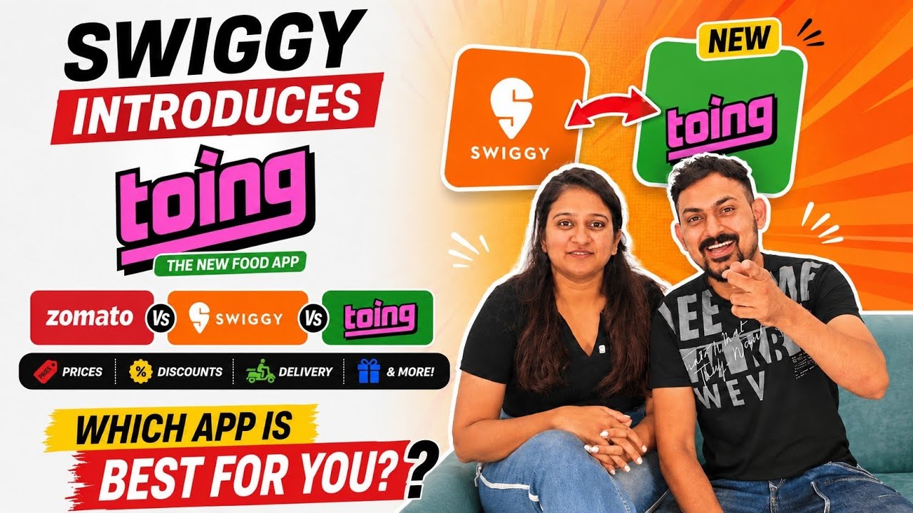 Swiggy vs Toing vs Zomato Final Cart Price Comparison | Cheapest Food App कौनसा ? Save your Money 💵