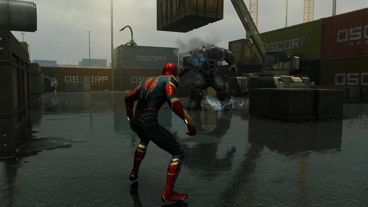 Marvel’s Spider-Man Remastered - Rhino & Scorpion Boss Fight No Damage - Suprema Difficulty