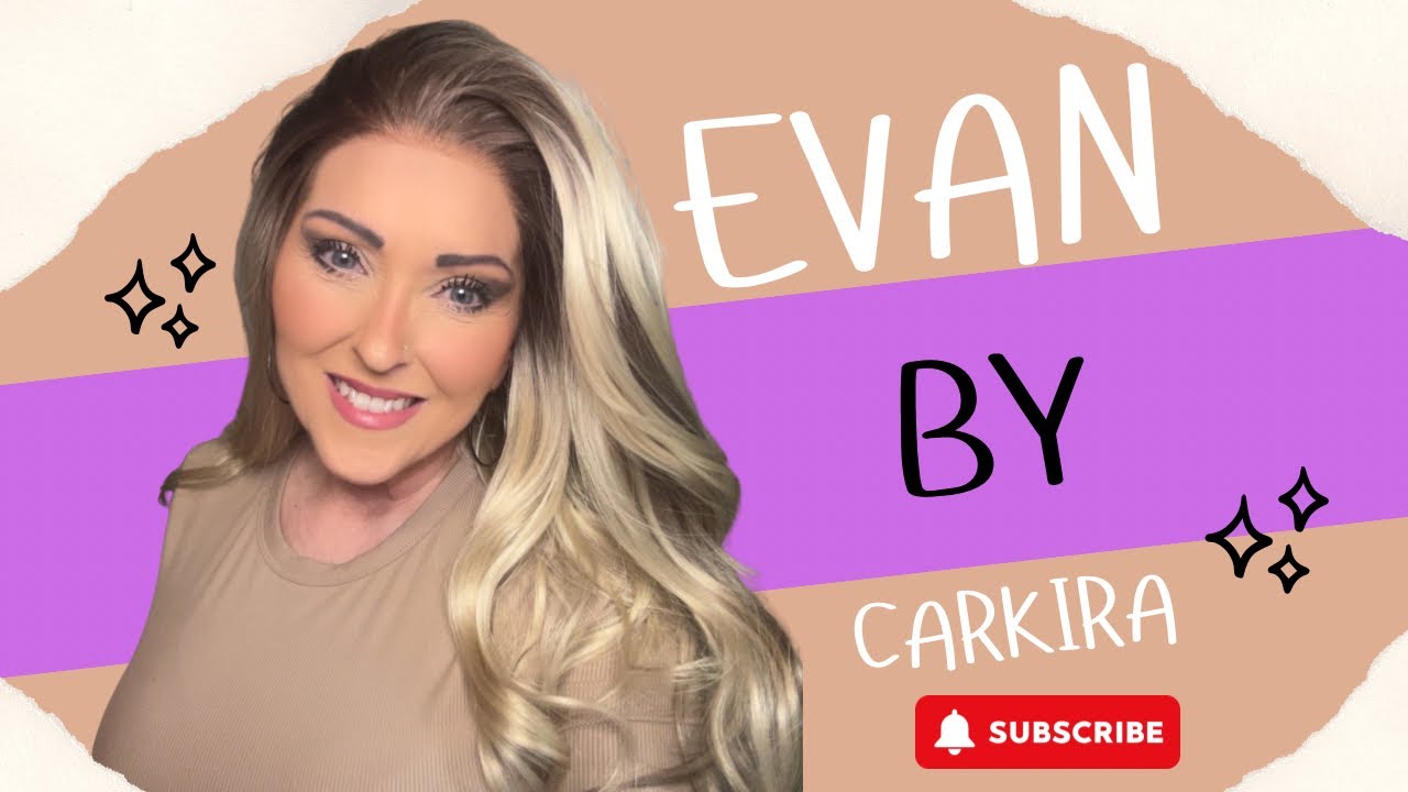Looking for affordable hair? Try CARKIRA! This is Evan! 🩵Wig review! 