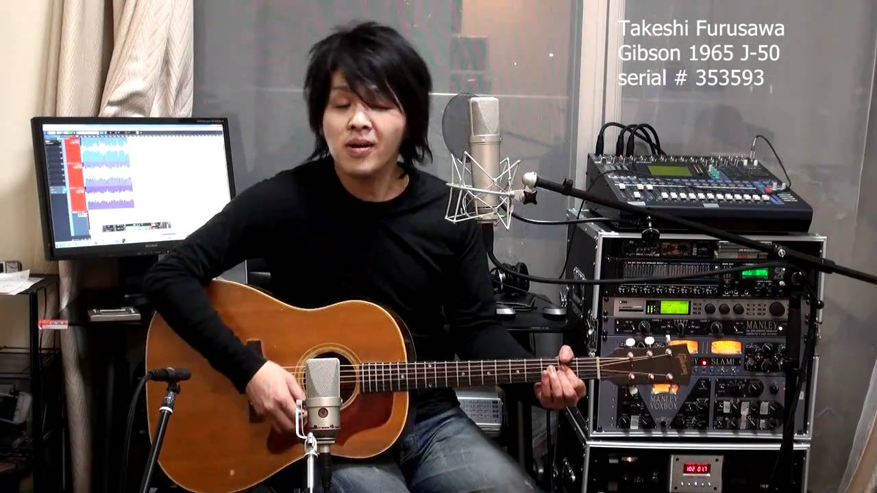 SUKIYAKI 坂本九 上を向いて歩こう 古澤剛 Gibson 1965 J-50 ギブソン J50