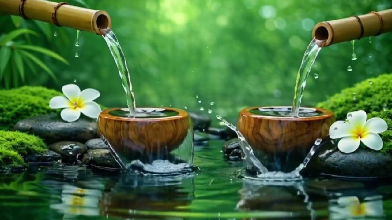 Ultimate Zen Bamboo Water Fountain | Deep Relaxation & Spa Ambience