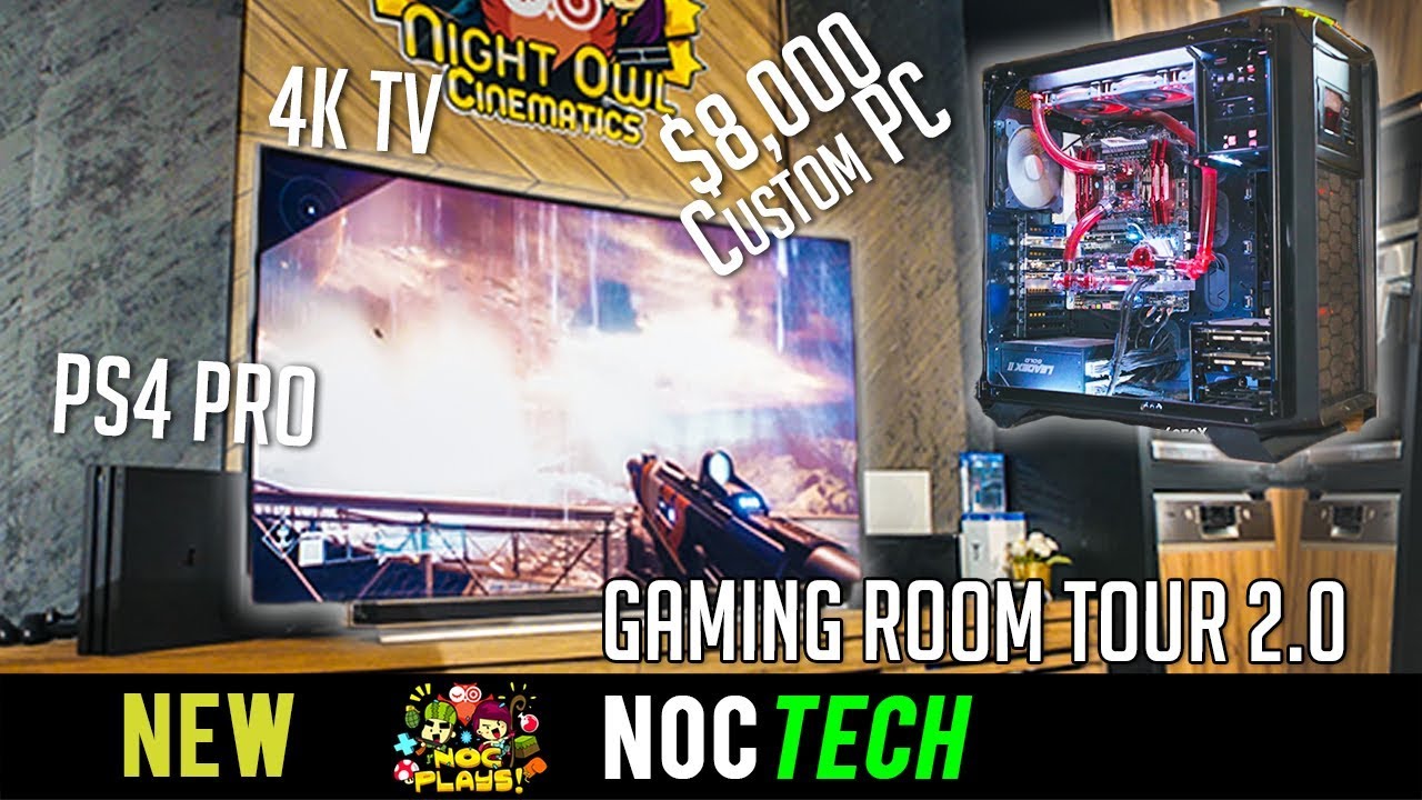 NOC Tech: Gaming Room Tour 2.0!