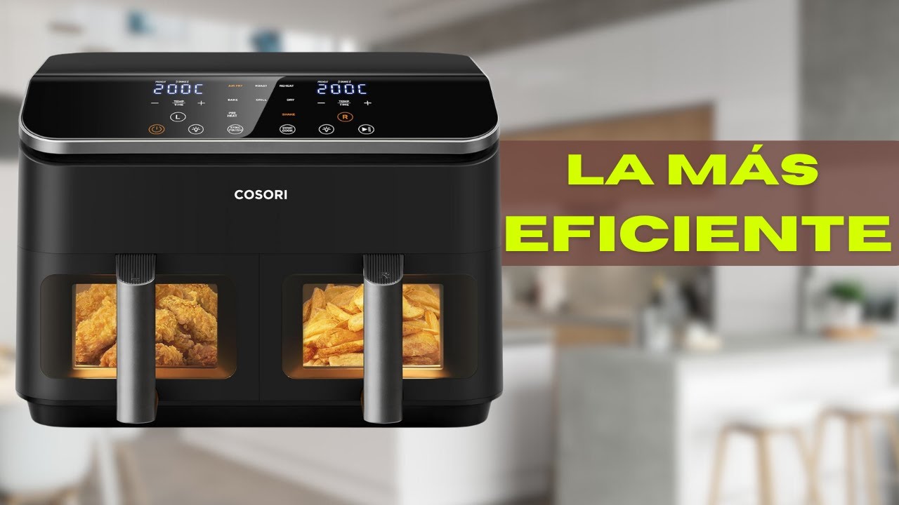 COSORI DUAL BASKET 8.5L Chef Edition | LA MEJOR FREIDORA DE AIRE DOBLE