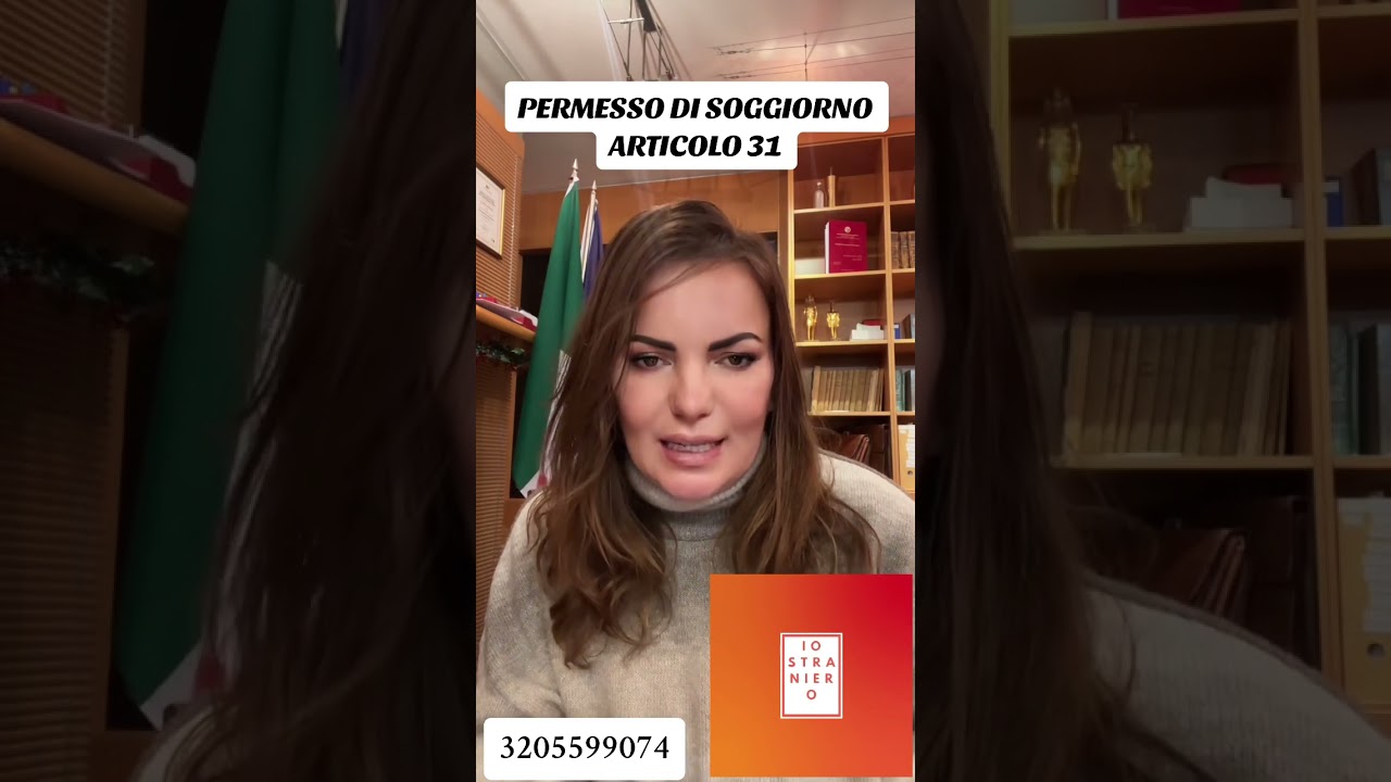 Permesso di soggiorno per minori ART 31 (per info e consulenze 3205599074)
