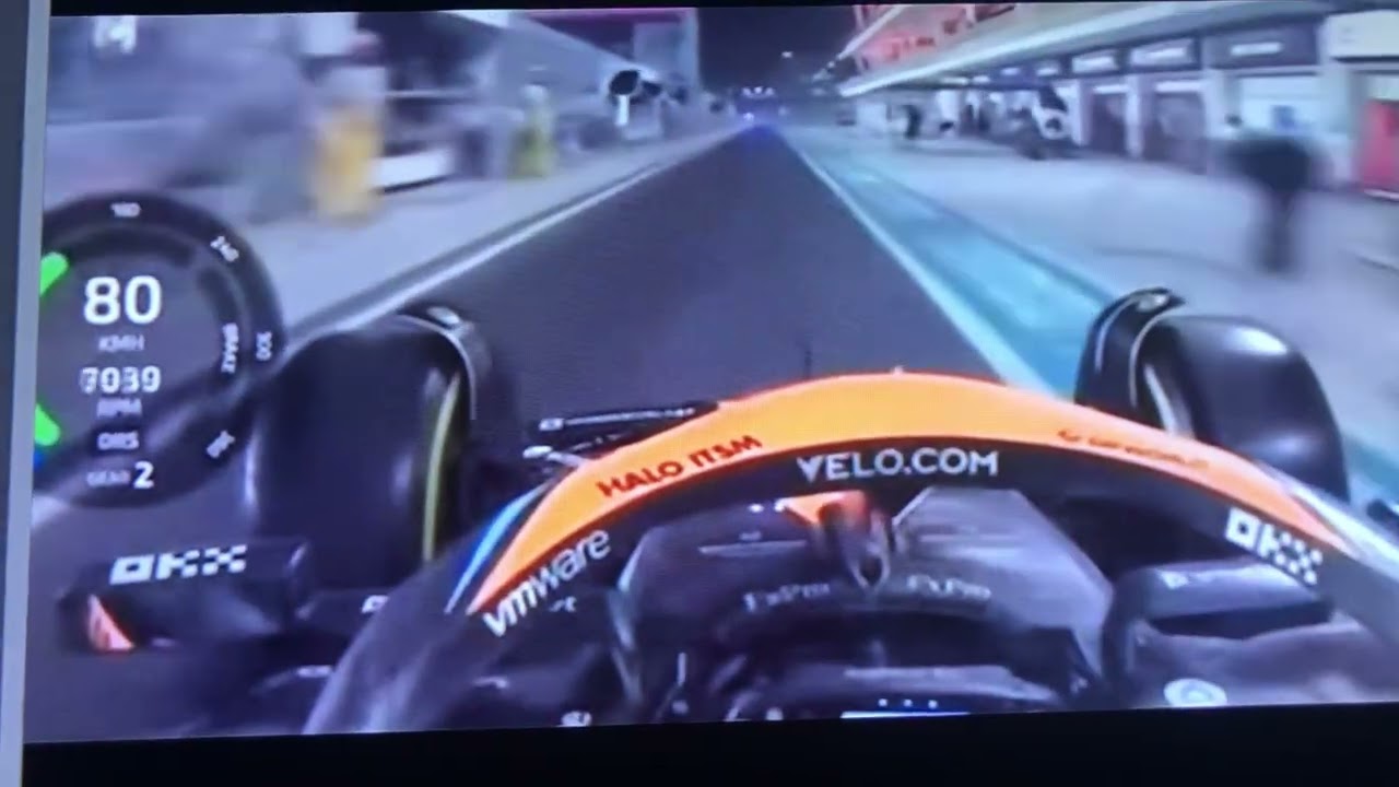 F1 2023 Pitstop 27.8 Stop Time 1.8 McLaren Qatar Grand Prix