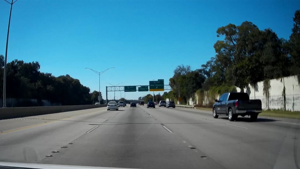 Road Trip #063 - I-12 West - Hammond to Baton Rouge, Louisiana - October 2016