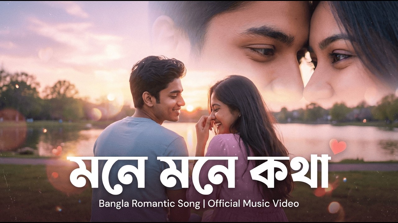 মনে মনে কথা – বাংলা রোমান্টিক গান | Official Music Video