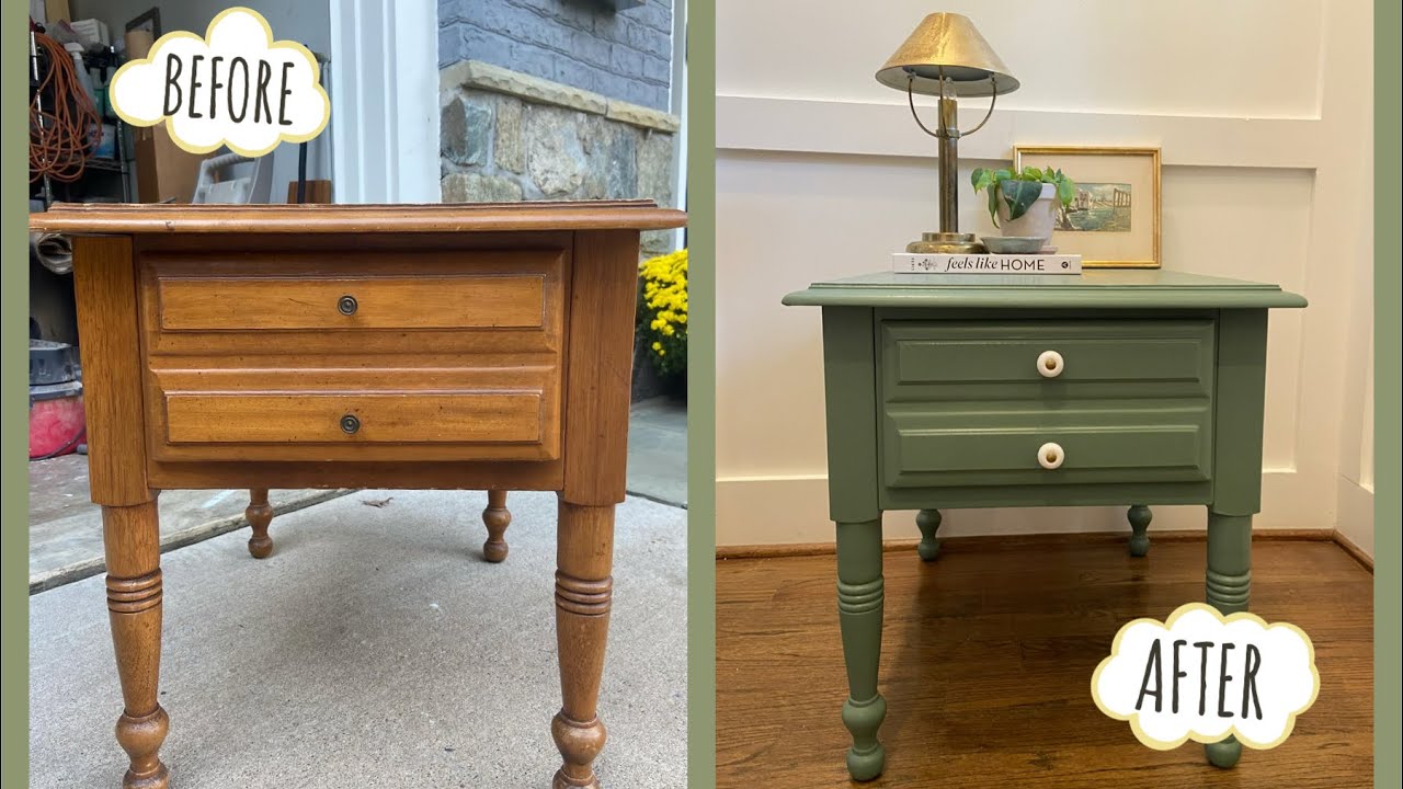 Simple Furniture Painting Transformation - SavvyLoox