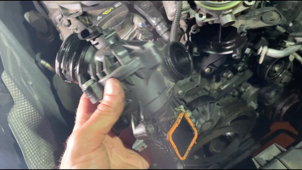 Replacing the Thermostat in a 2013 Mercedes ML350 (Applies to 2012 - 2018 ML350 & GLE350) W166