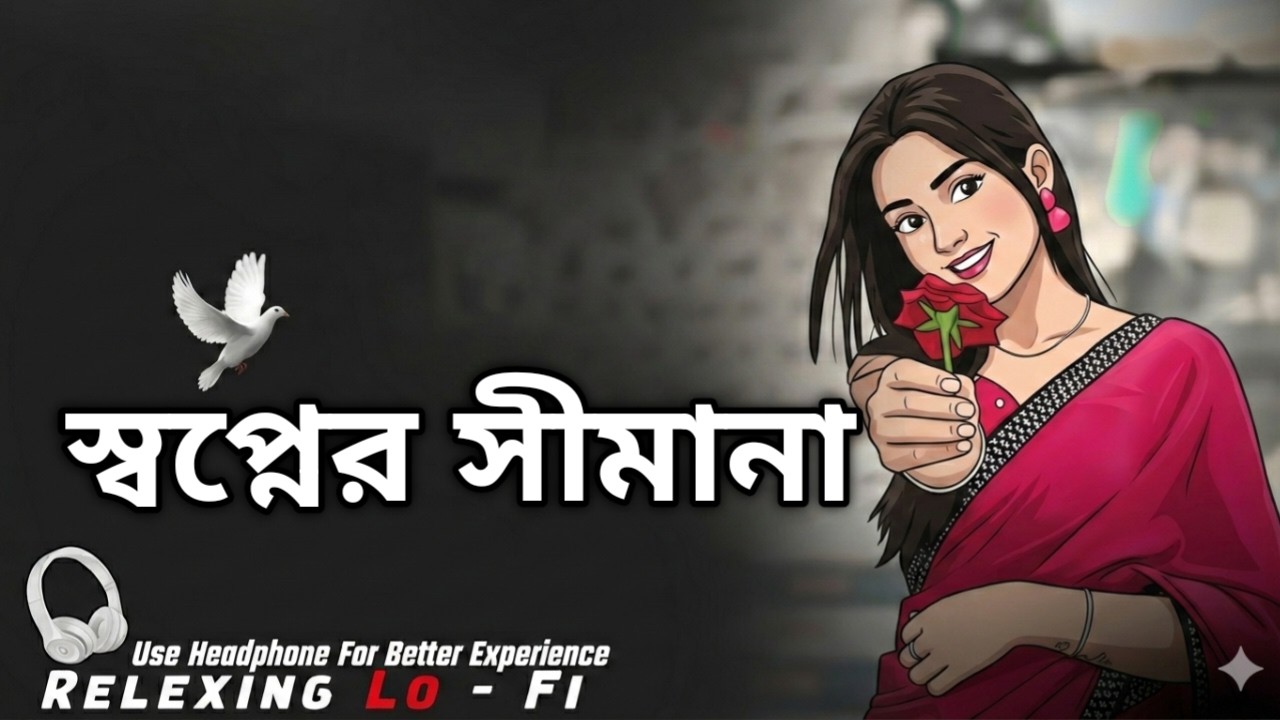 স্বপ্নের সীমানা - Swopner Simana | Relaxing Bengali Lo-Fi | Slowed + Reverb 🎧