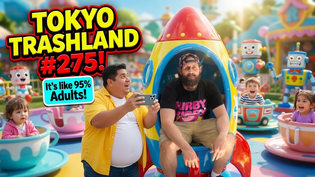 TOKYO TRASHCAST #275!  Sturgis in TokyoDisney! RIPPAVERSE Animation update! LEEM threatens JJ!!!