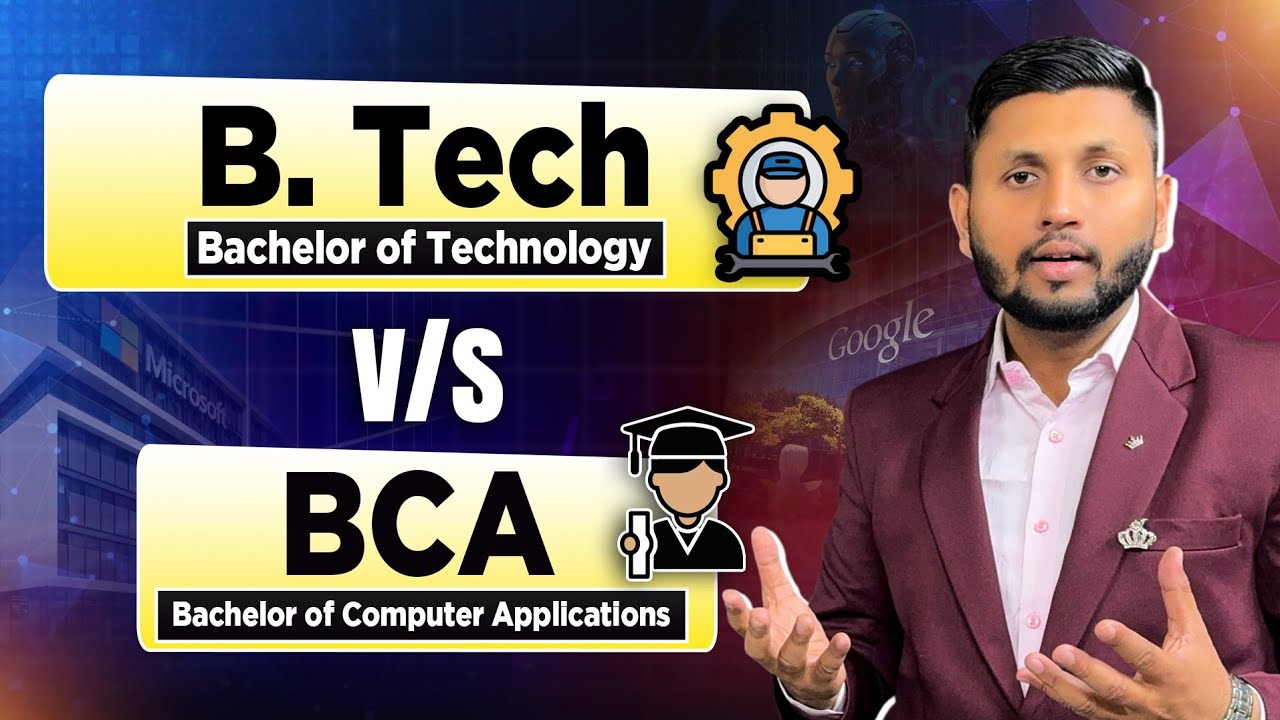 Online BTech vs Online BCA | Which Gives Better Career & Salary? | Btech For Working Professionals