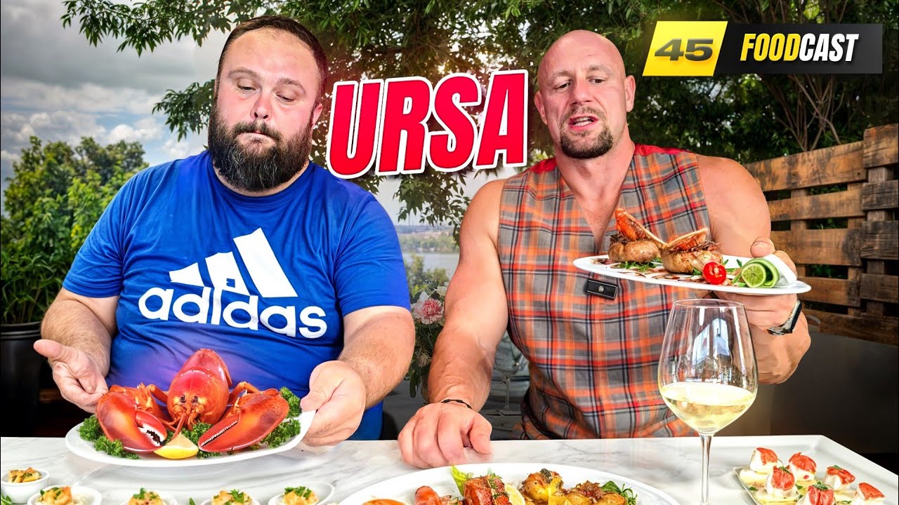 ĆELAVI BOSANAC , POLICAJAC i BODIBILDER u JEDNOJ OSOBI !!! FoodCast 46 - STJEPAN URSA