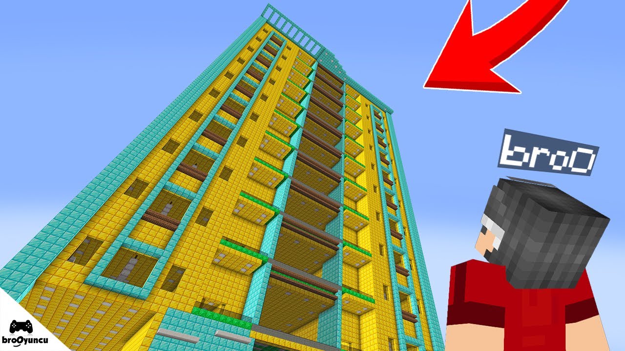 MİNECRAFT APARTMANDA SURVİVAL