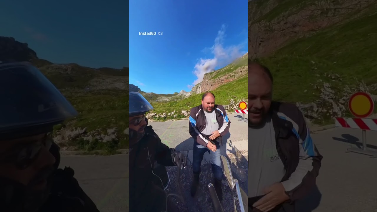 Anteprima Passo del Mangart - Slovenia #viagginmoto