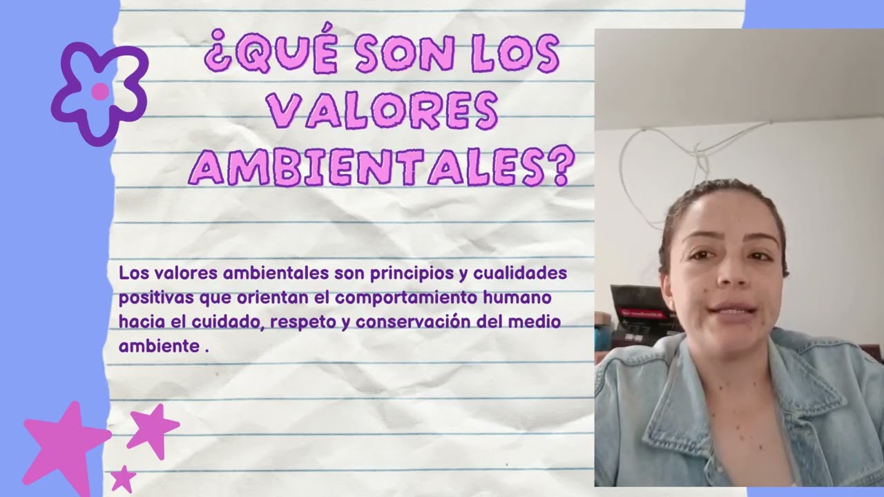 LOS VALORES AMBIENTALES