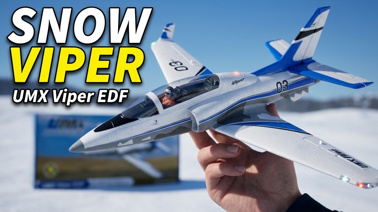 UMX Viper vs Extreme Cold Weather | Unboxing, Build & Winter Flight Test