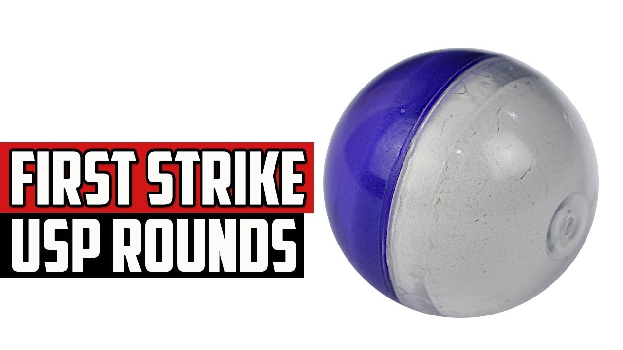 First Strike Ultra Spherical Rounds - 4K
