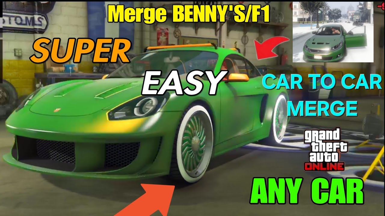 EASY LSCM Car To CAR MERGE *MAKE YOUR OWN Modded CARS EASILY* Works for every Console!