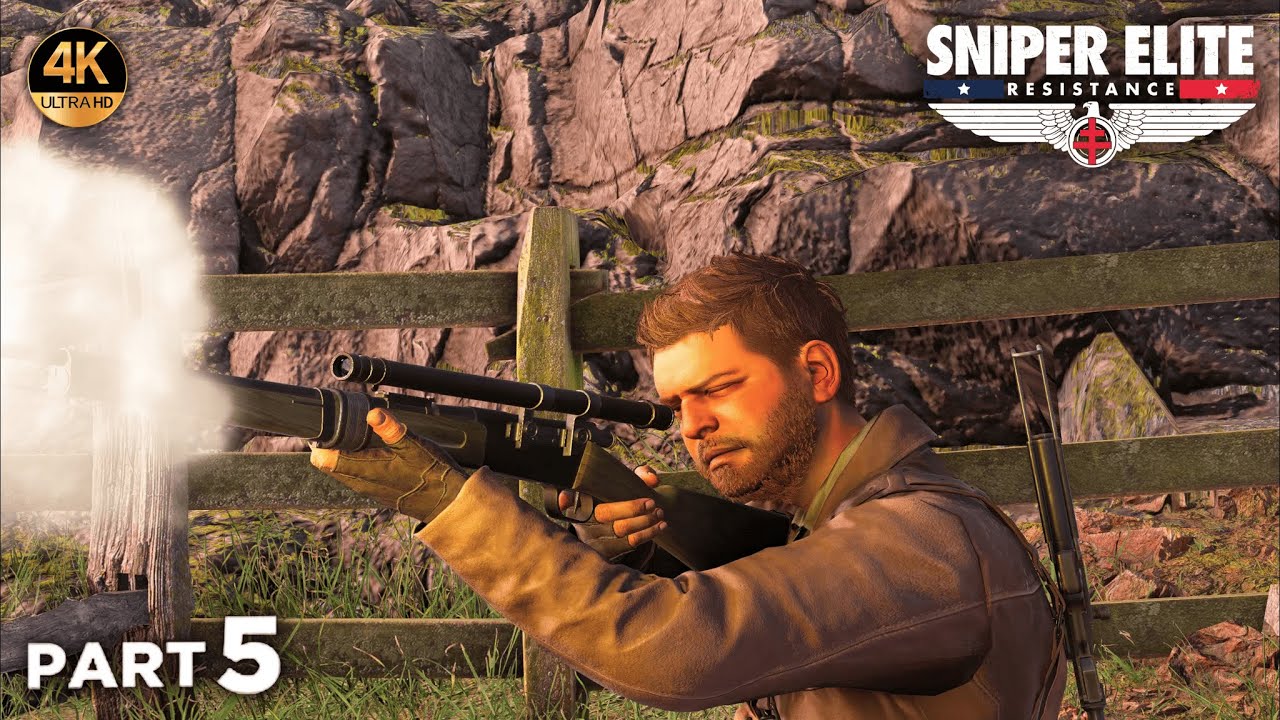 SNIPER ELITE RESISTANCE Walkthrough Gameplay Part 5 - FULL GAME (4K 60FPS) No Commentary