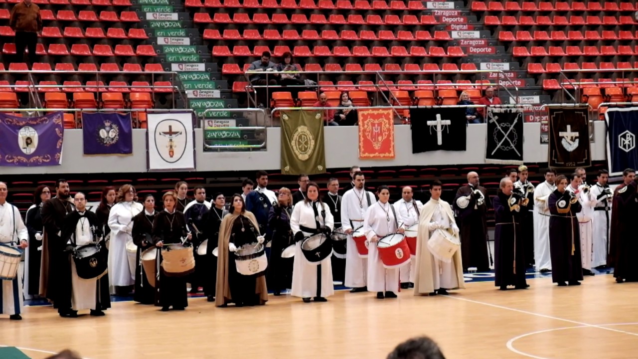 Piquete de Honor Junta Coordinadora de Intercofradías de Zaragoza