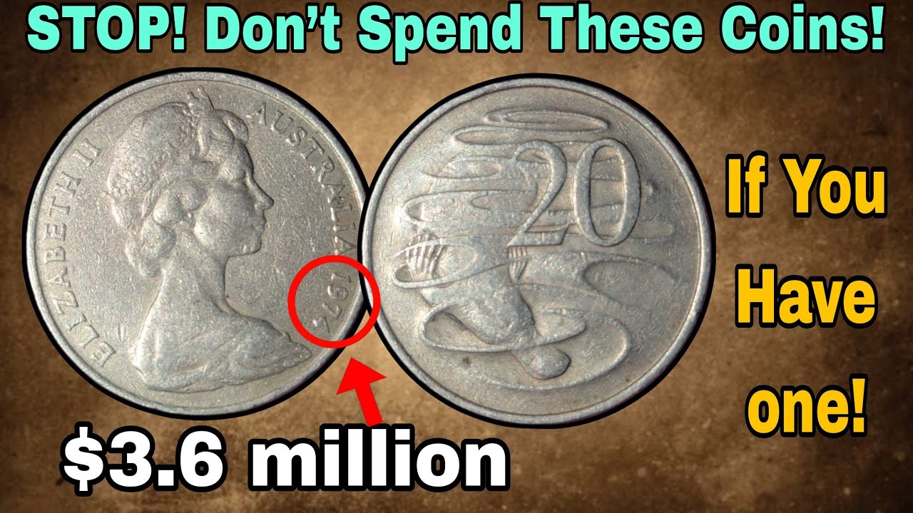 The 4 Most Valuable Australian 20 Cents Coins in Circulation Today