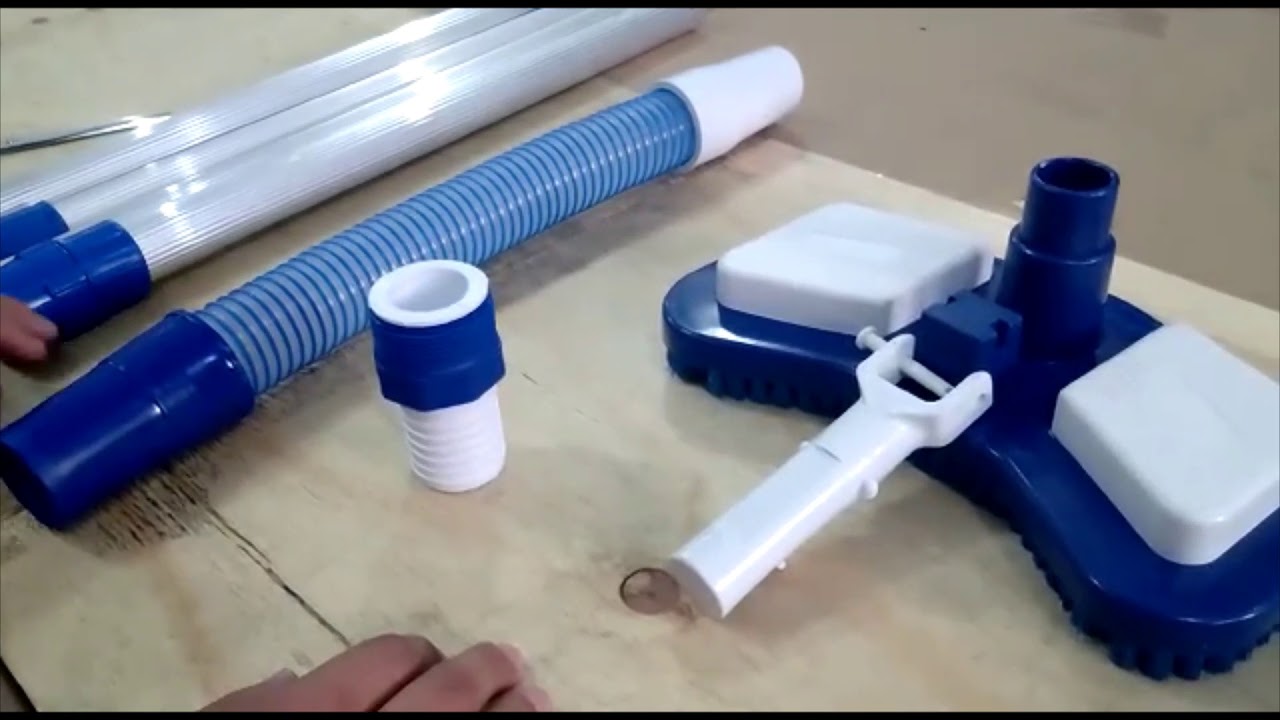 Montando o Kit Limpeza Para Piscina Completo