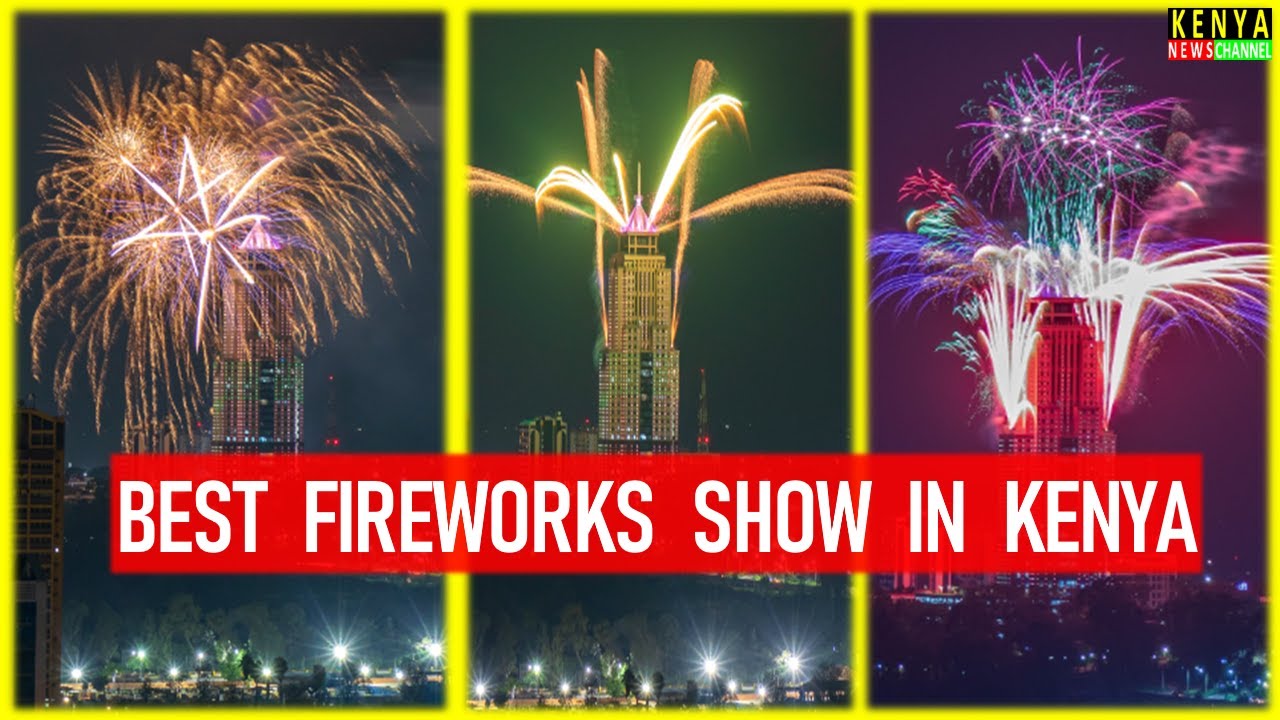 Old Mutual Building FULL FIREWORKS SHOW | New Year 2024