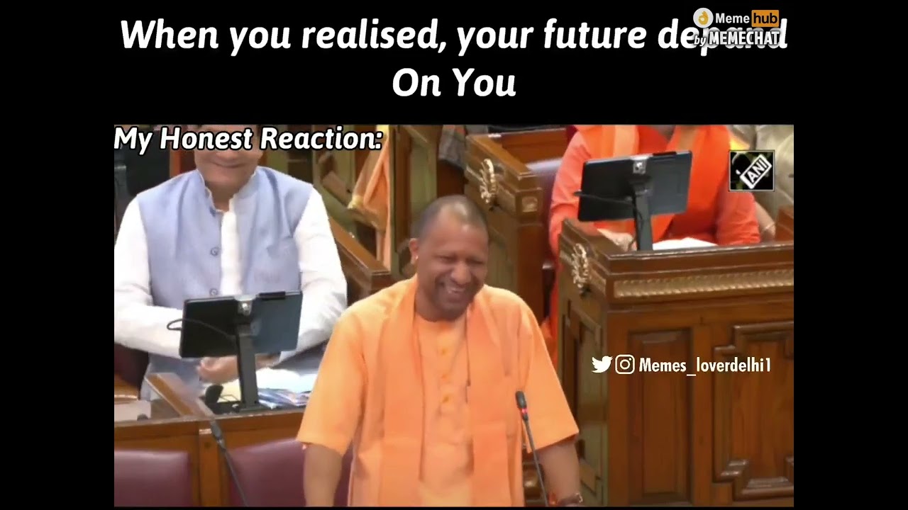 Yogi Adityanath 💖#memes #boys