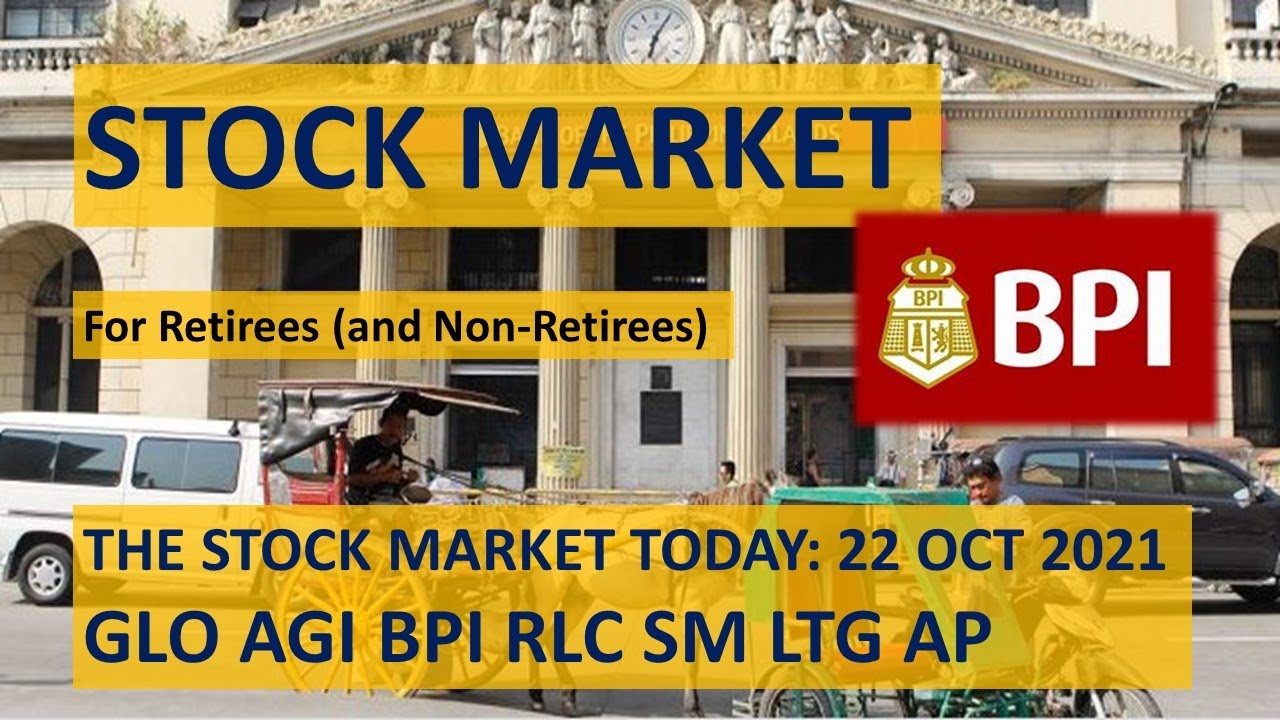 THE STOCK MARKET TODAY 22 OCT 2021